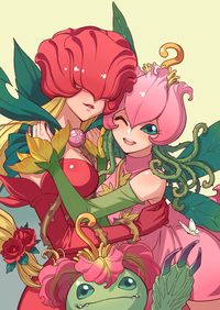 Palmon, Lilymon & Rosemon: Digimon Adventure