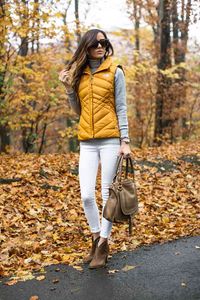 Puffer vest for the fashionista over 40