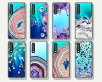 Huawei Phone Cases, Best Selling Agate Geode Design Clear Cases, Huawei P30 Lite Case, Huawei P20 Pro Case, Breathing Crystal & Aurora by TheUrbanFlair on Etsy
