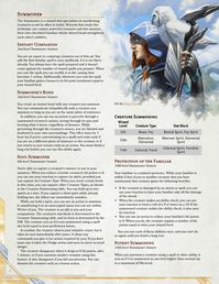 Summoner - Keep a faithful familiar and summon creatures you've downed to fight for you in this new wizard subclass! : UnearthedArcana