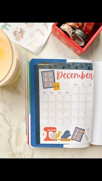 Are you looking for some inspiration for your December bullet journal? I've got you covered with my full gingerbread-themed bullet journal spread! Here, we are decorating the monthly tracker, but you can check out the full spread by visiting Your Healthy Beginning. Check it out!