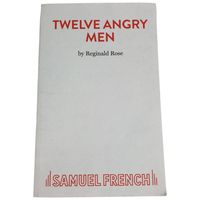 Vtg Twelve Angry Men Reginald Rose Samuel French Concord Theatricals 1977 UK PB | eBay