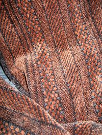 Not 2 Square Weavers: Stunning chenille scarves and another simple draft