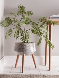 NEW Speckled Standing Planter - Indoor Plant Pots & Planters - Decorative Home Accessories - Luxury Homeware