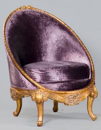 Rafael Chair ~ Purple love