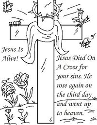 Church House Collection Blog: Easter Jesus Resurrection Coloring Pages