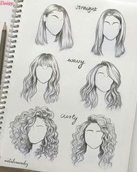 30+ Amazing Hair Drawing Ideas & Inspiration Brighter Craft