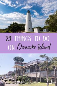 Where to eat, what to see, and what to do on the gorgeous Outer Banks island of Ocracoke! #ocracokeisland #outerbankstravel #thingstodoinouterbanks #thingstodoonocracokeisland #thingtodoinocracoke #outerbankswithkids #ocracokewithkids #familytravel