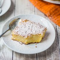 This Creamy Brazilian Cornmeal Cake is the perfect breakfast (or snack) cake.