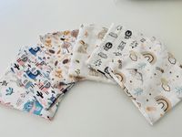 Organic Cotton Muslin Swaddles (3 Pack)