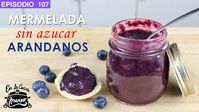 Mermelada de ARANDANOS sin azucar 🔵 receta casera light - YouTube