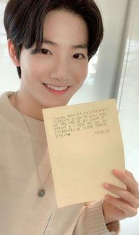 Kim Junkyu | YG TREASURE BOX ✨ THANK YOU LETTER 💎 #Treasure