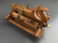 Rare! M.B. TIDEY July 4th 1854 Patent Double Beveling Plane - 89125U - – Jim Bode Tools