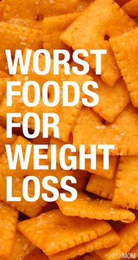 Snacks to avoid when you're on a diet!