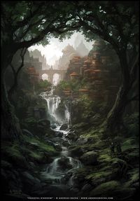 concept art, environment, fantasy, more from this author>> http://3rd-art.blogspot.com.es/2013/12/andreas-rocha-1976.html
