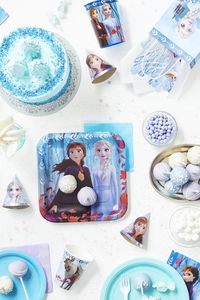 An enchanting birthday awaits with these Disney Frozen birthday party decorations, from balloons and banners, to costumes and activities!
