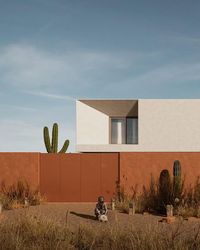 architecture & design hunter on Instagram: "#architecture_hunter Slowly swipe left to see the whole image! 🌵 This project is so well thought! _project: Casa Niamey _architecture: @ihan.arquitectos _visualization: @siluetagroup _location: #Nigeria, #Africa"