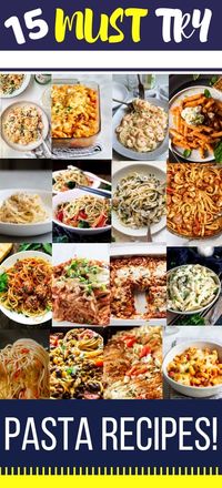 I love pasta so much that I just had to do a roundup of these mouth-watering easy pasta recipes! I can't wait to try them and I'm sharing them with you.