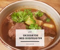 Enkel og velsmagende oksegryde. #ølimad #øl #simremad #oksegryde