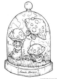 Free – kelly O'Gorman Mushroom drawing