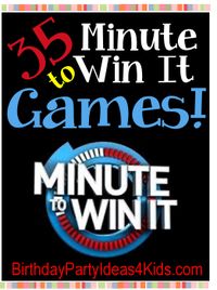 Minute To Win It Games