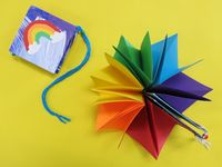 In the Art Room: A Rainbow Book!