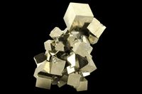 Pyrite, Mina Ampliación a Victoria, Navajún, La Rioja, Spain. Size 6'' x 4'' x 3''