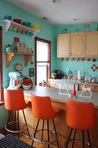 Cores de tintas coloridas para cozinha #coresdetintas #coresdetintasparede #coresdetintasparedeexterna