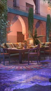 Background / Arka Planlar ( The Desert Rose / Çöl Gülü ) Romance Club / Romantizm Kulübü