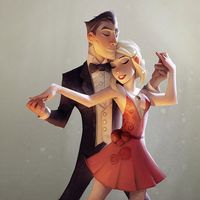 229 отметок «Нравится», 1 комментариев — MAGIC CG (@magic.cg) в Instagram: «Johannes Helgeson #magiccg #character #digitalart #dancers #inspiration»