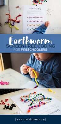 Building patterns with toddlers and preschoolers is a great introduction to coding. STEM and STEAM activities like this one are perfect for engaging children's natural curiosity. Here is a list of rich activities for toddlers, preschoolers and kids of all ages. #howweelearn #stem #steam #scienceforkids #learningactivities