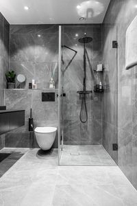 5 Interesting Ways to Decorate with Neutral Colored Bathroom Tiles # #InterestingWaystoDecoratewithNeutralColorBathroomTiles, #Interior Design