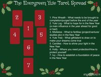 The Evergreen Yule Tarot Spread