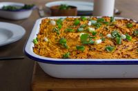 Vegan Shepherd's Pie with Yam Mash (gluten-free) Vancouver with Love