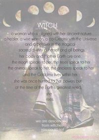 Brian had always said me my mom and my sister were witchy... Lmao