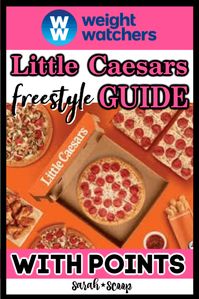 Little Caesars Weight Watchers Points Guide - Sarah Scoop