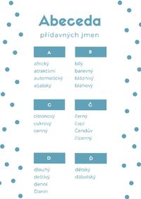 Připravili jsme pro Vás několik tipů, jak s dětmi procvičovat rozpoznávání přídavných jmen. Všechny aktivity navíc pomáhají rozvíjet slovní zásobu a napomáhají lepšímu vyjadřování.