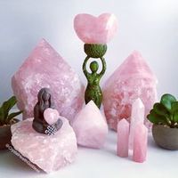 Need Rose Quartz? For all you crystal needs visit our website www.CrystalHealingForWomen.com #crystals #crystalhealing #rosequartz #goddess #crystalshop #crystalsforsale #decor #pink #love