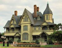 W. H. Stark House, Orange, Texas. Credit Larry D. Moore -- This is how I picture McCoy's Boarding in my fictional town of Pike's Run, Texas