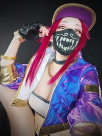 League of Legends Akali cosplay by Chihiro-千尋 #LeagueofLegends #Akali #cosplaygirl #costume #cosplayclass