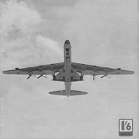 B-36 peacemaker carrying a B-58 hustler in it's bomb bay from Ft Worth, TX to Dayton, OH!!