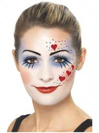 Zestaw make up pajac #howtofacepaint