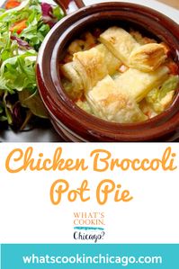 Lattice Topped Chicken Broccoli Pot Pie