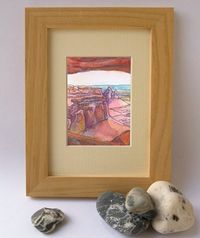 Canyonland National Park ACEO Original Art Watercolor | Etsy