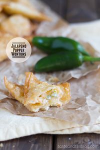 Jalapeño Popper Wontons | Taste and Tell