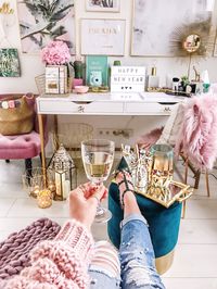 Happy New Year 2019! Interior Office Büro girly