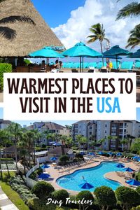Where is it hot in February? Here's the ultimate list of all the warmest places in the US in February. Hawaii and Florida top the list as the hottest, but there are so many other great destinations for a winter vacation or getaway.
