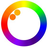 Analogous colour is a colour strategy based on a strong degree of hue similarity. Saturation levels and tonal values can be varied to provide focus and contrast legibility. Research indicates that analogous colour schemes tend to engender feelings of comfort. Colour illustration by Zena O’Connor, PhD © Design Research Associates.