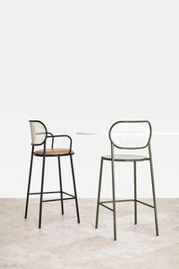 Piper Bar Stool with Armrests | Bar Stools | Nicholas Karlovasitis & Sarah Gibson | DesignByThem