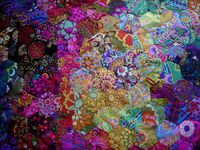 colorful quilting